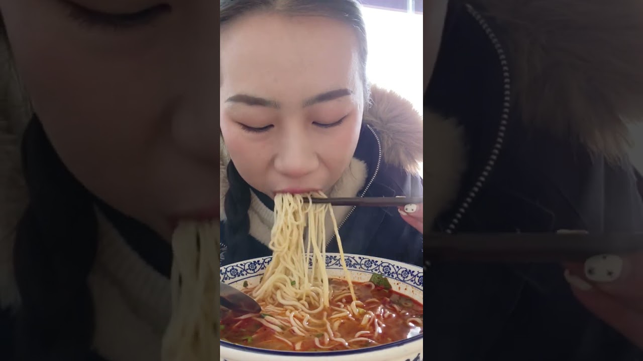 Mời mọi người ăn mỳ bò lan châu ở trung quốc cùng em