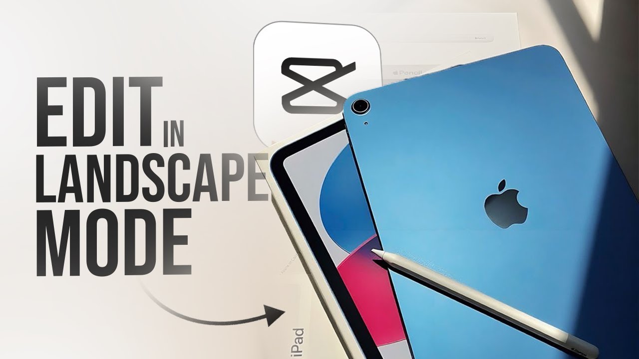 Как редактировать в альбомной ориентации на iPad Pro Capcut (урок)
