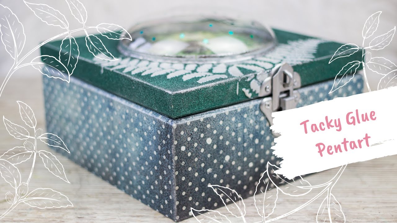 Co to jest Tacky Glue Pentart ? #decoupage