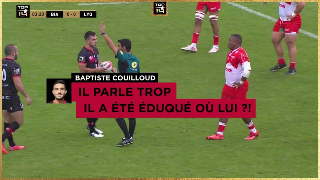 TOP 14: Le meilleur des &eacute;changes arbitres/joueurs du d&eacute;but de saison avec La Poste