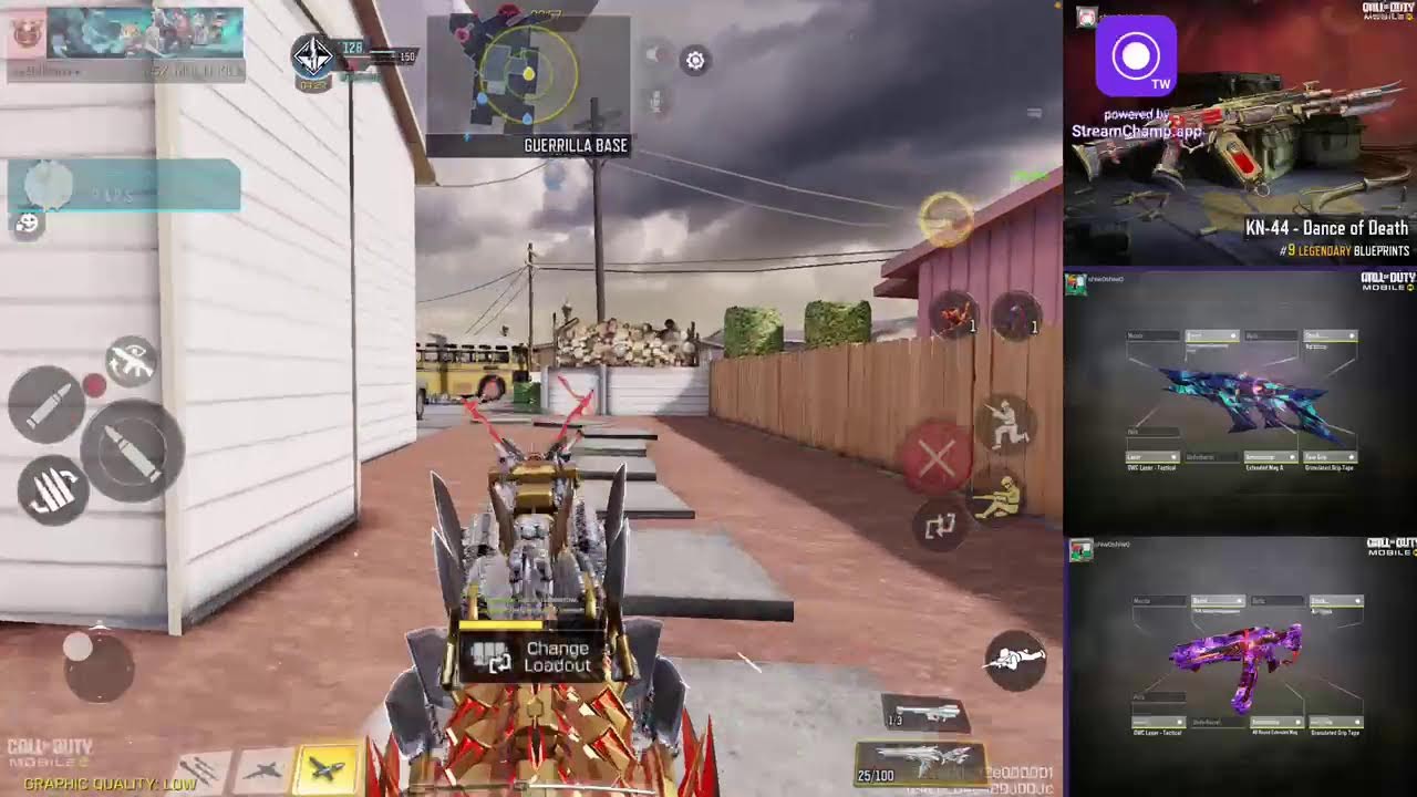 Cod Mobile mp legendary (iPad claw + gyro)