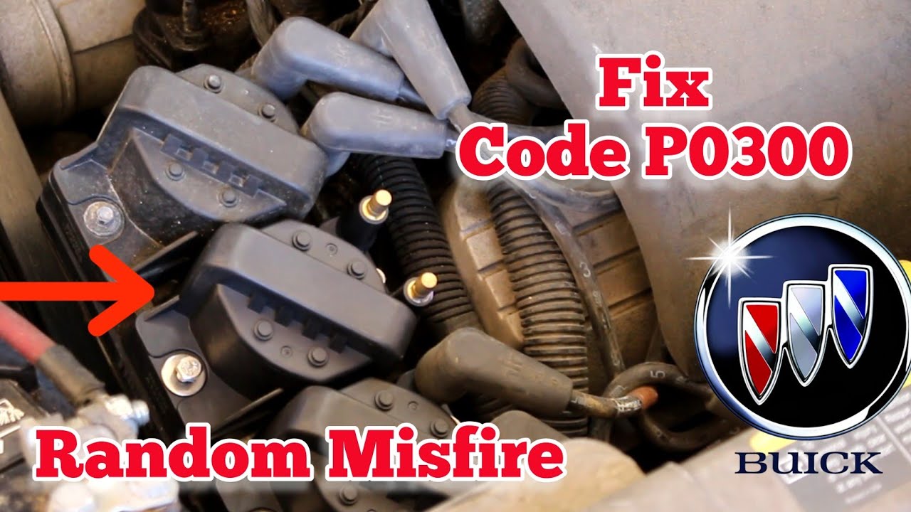 Code P0300 2005 Buick Park Avenue Ignition Test Coil Replacement Random Misfire 3.8 3800