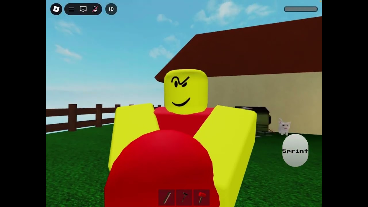 How to get rubber hammer in “Baller in your yard”