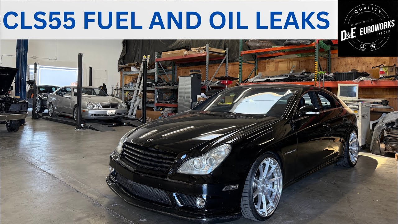 Mercedes-Benz W219 CLS55 AMG With Gas And Oil Leaks.