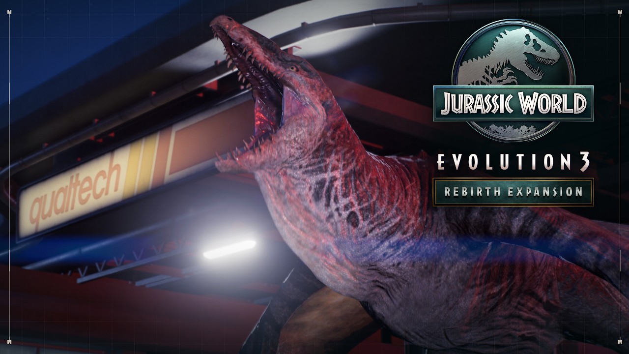 Jurassic World Evolution 3: Rebirth Expansion | Announce Trailer
