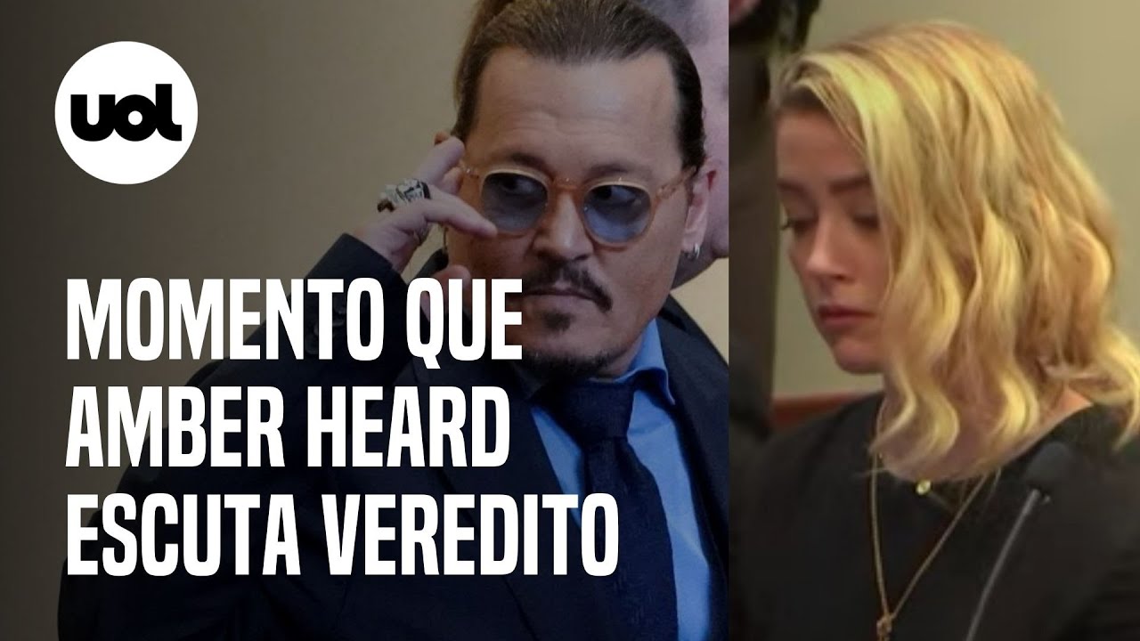 Johnny Depp x Amber Heard: veja veredito completo do julgamento legendado e reação no tribunal