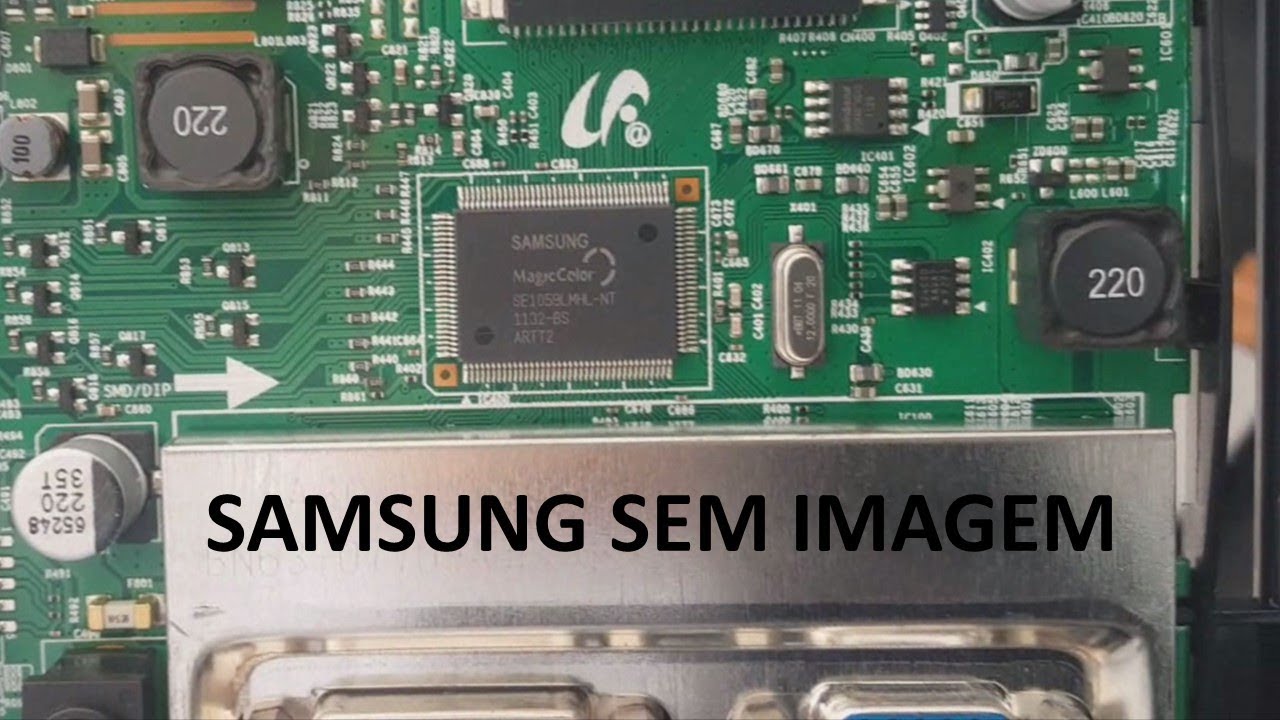 Monitor Samsung liga, mas não envia sinal de vídeo. Resolvido passo a passo.