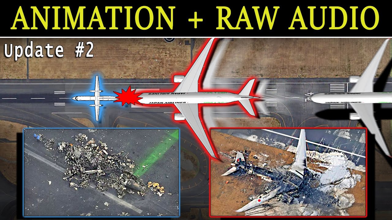 Haneda Accident | AIRPORT ANIMATION + RAW AUDIO + TRANSCRIPT