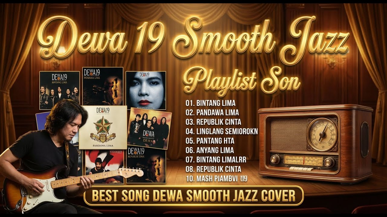 Best Song Kompilasi Dewa 19 Smooth Jazz Cover