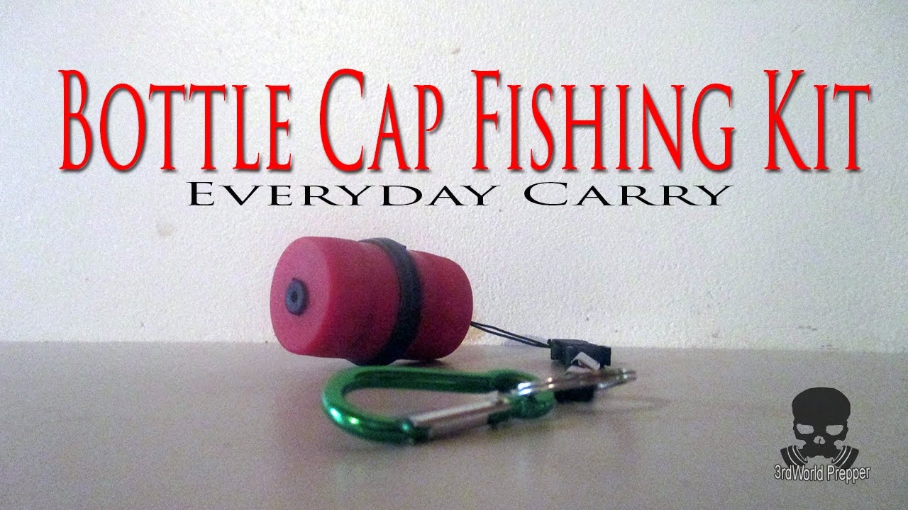 Bottle Cap Fishing Kit Key-Chain EDC