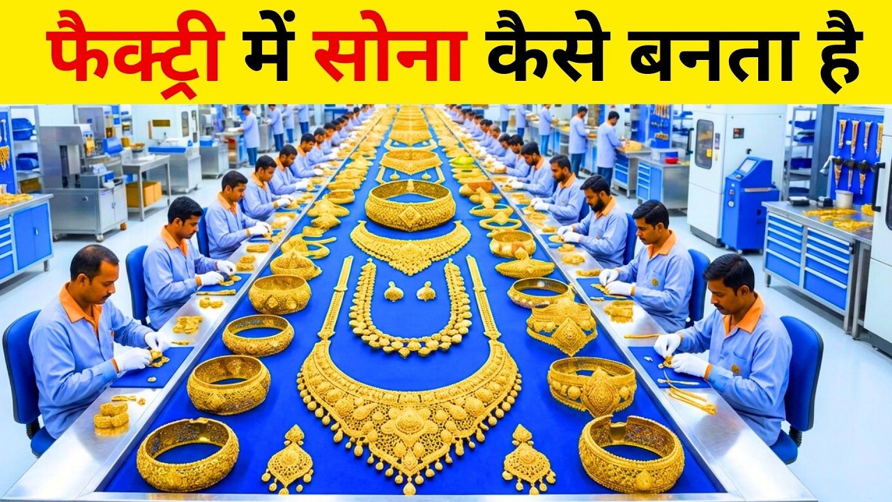 How Gold Is Made in a Factory