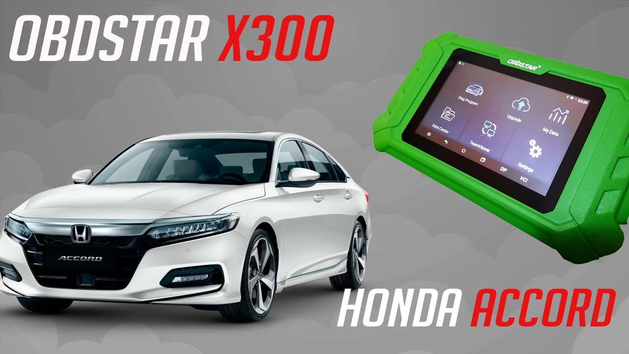 OBDSTAR X300 MINI - HONDA ACCORD TODAS CHAVES PERDIDAS
