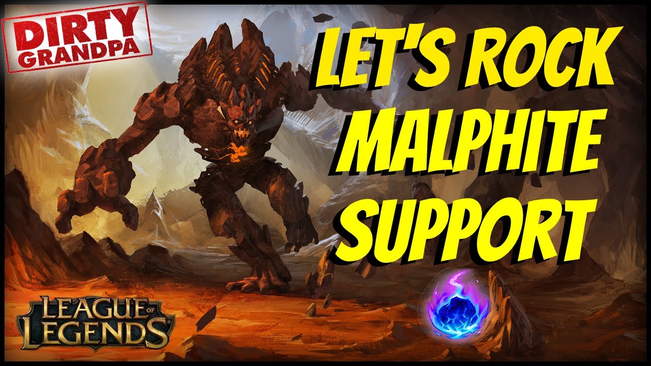 How To Carry With Malphite Support - Tank Build - EUW - League Of Legends