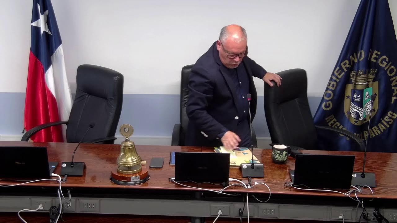Emisión en directo de Consejo Regional de Valparaíso