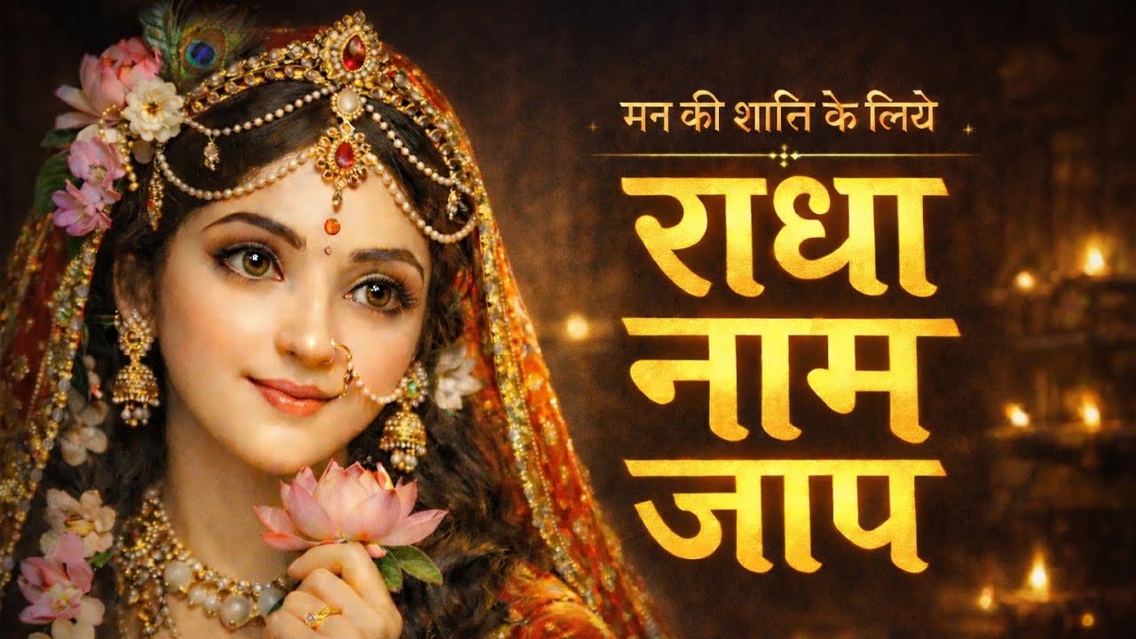 Shri Radha Naam Jaap | श्री राधा नाम जप | Radha Naam Dhun |Radha Naam Dhun | अखंड राधा नाम जप