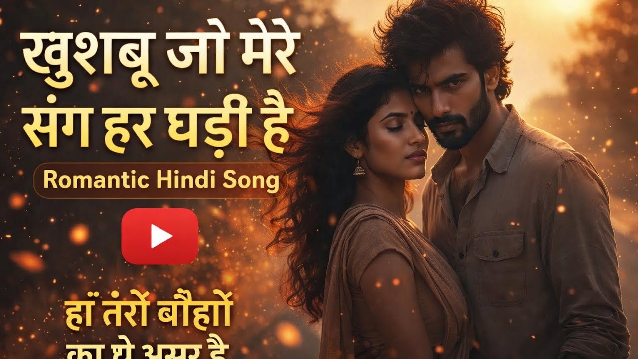 Khushboo Jo Mere Sang | Soulful Hindi Love Song | New Romantic Video | Mazhar Ansari 