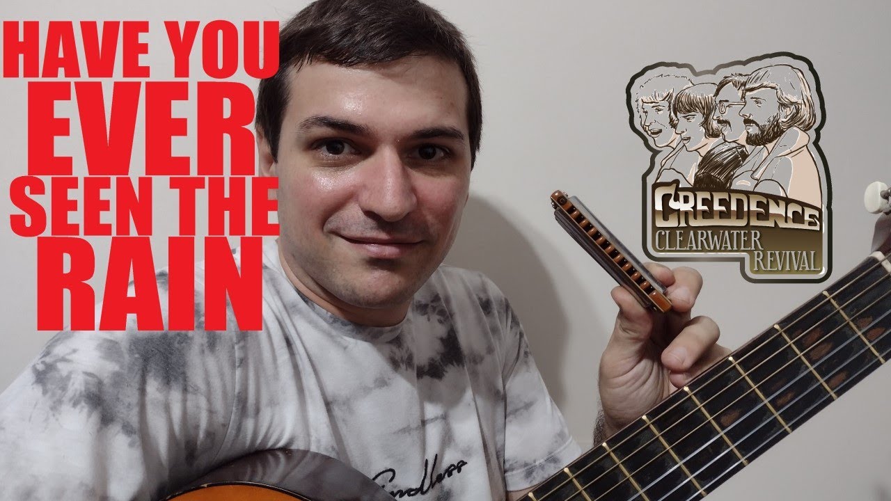 ⛈️ HAVE YOU EVER SEEN THE RAIN Cómo tocar en ARMÓNICA y GUITARRA Creedence