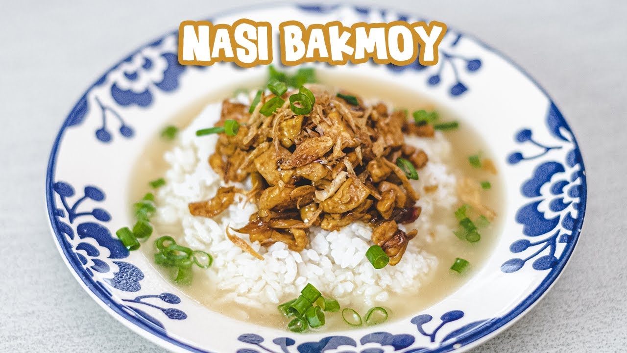 Asli Bandung ! Resep Nasi Bakmoy Ayam Tahu Kuah !