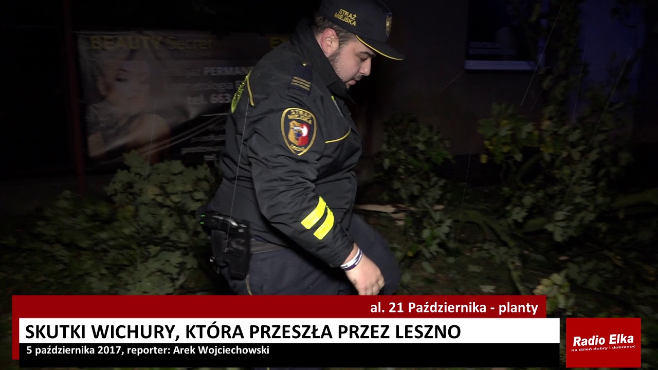 Skutki wichury w Lesznie 3/3