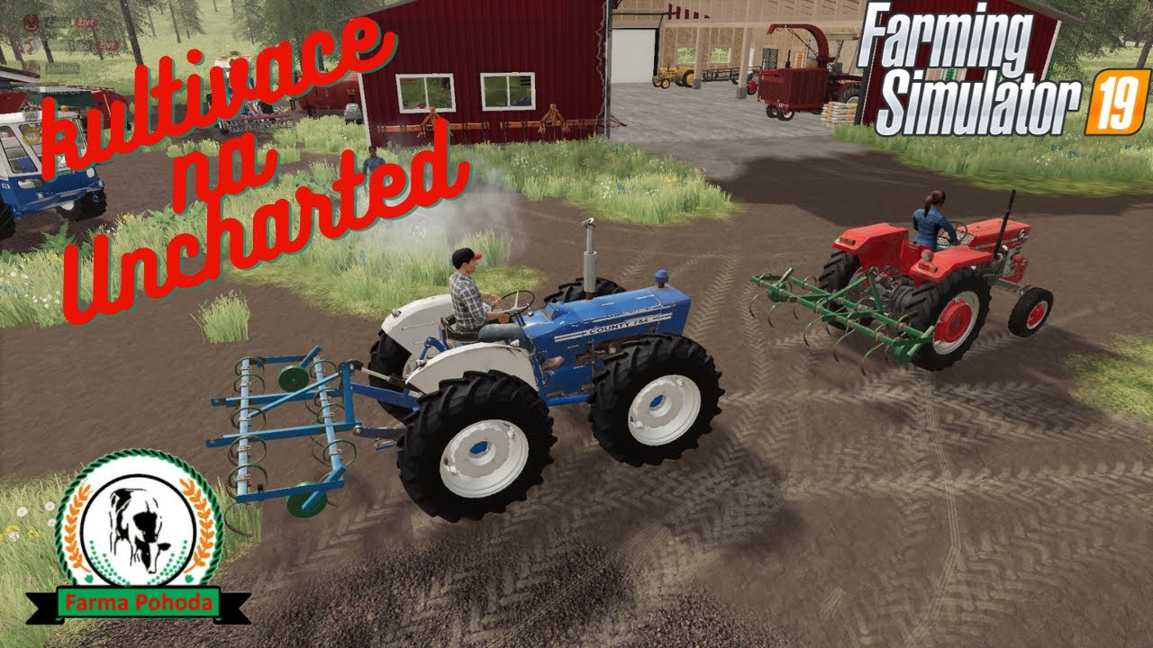 🚜 Kultivace na Uncharted FS19 Farma Pohoda FS #10