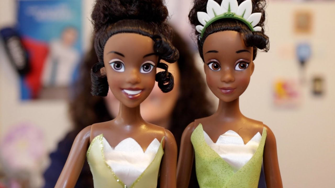 2010 Disney Tiana Doll VS 2022 Tiana Doll & Accessory Pack for Tiana only on Amazon! All ShopDisney!