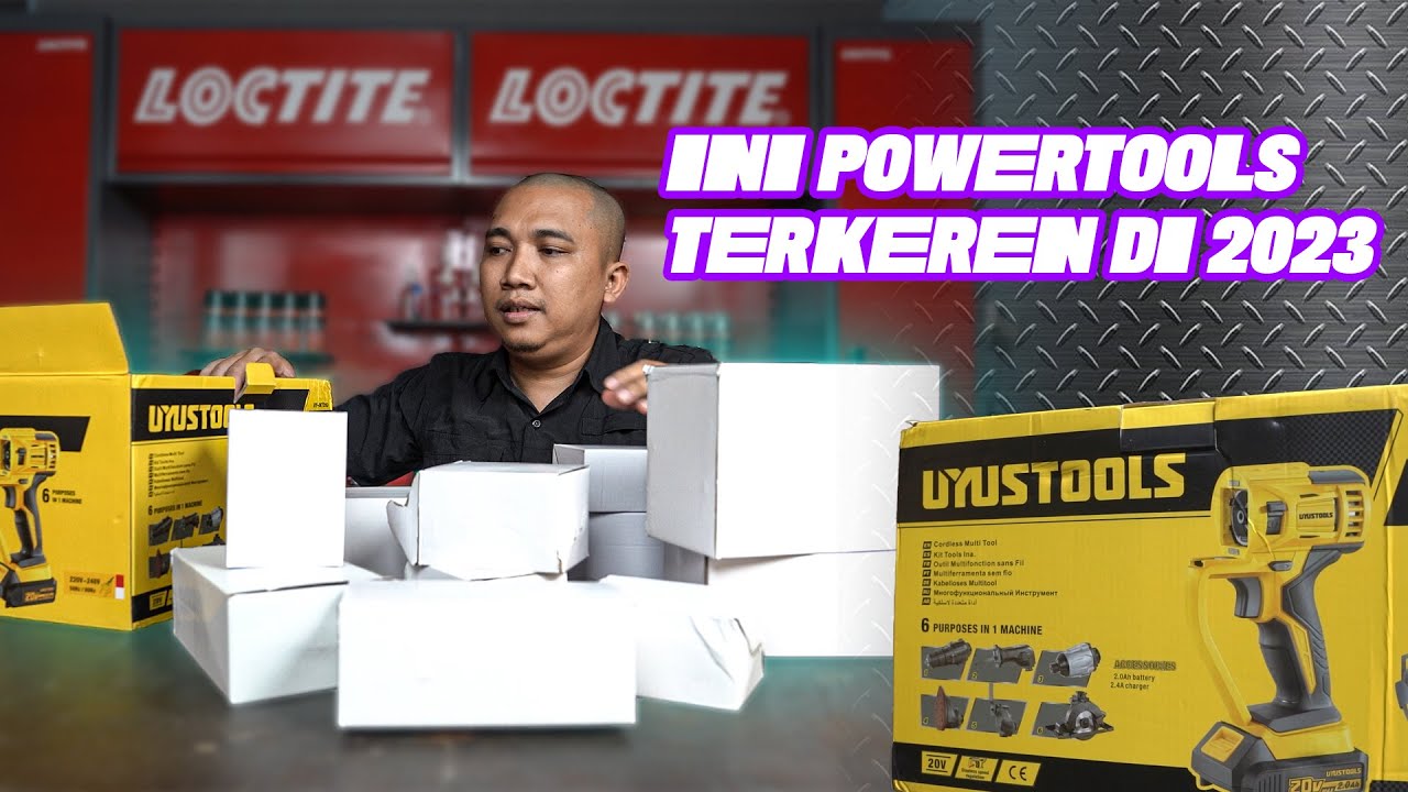 powertools cordless serba guna,  6 purpose in 1 machine | UYUSTOOLS UY-IKT202