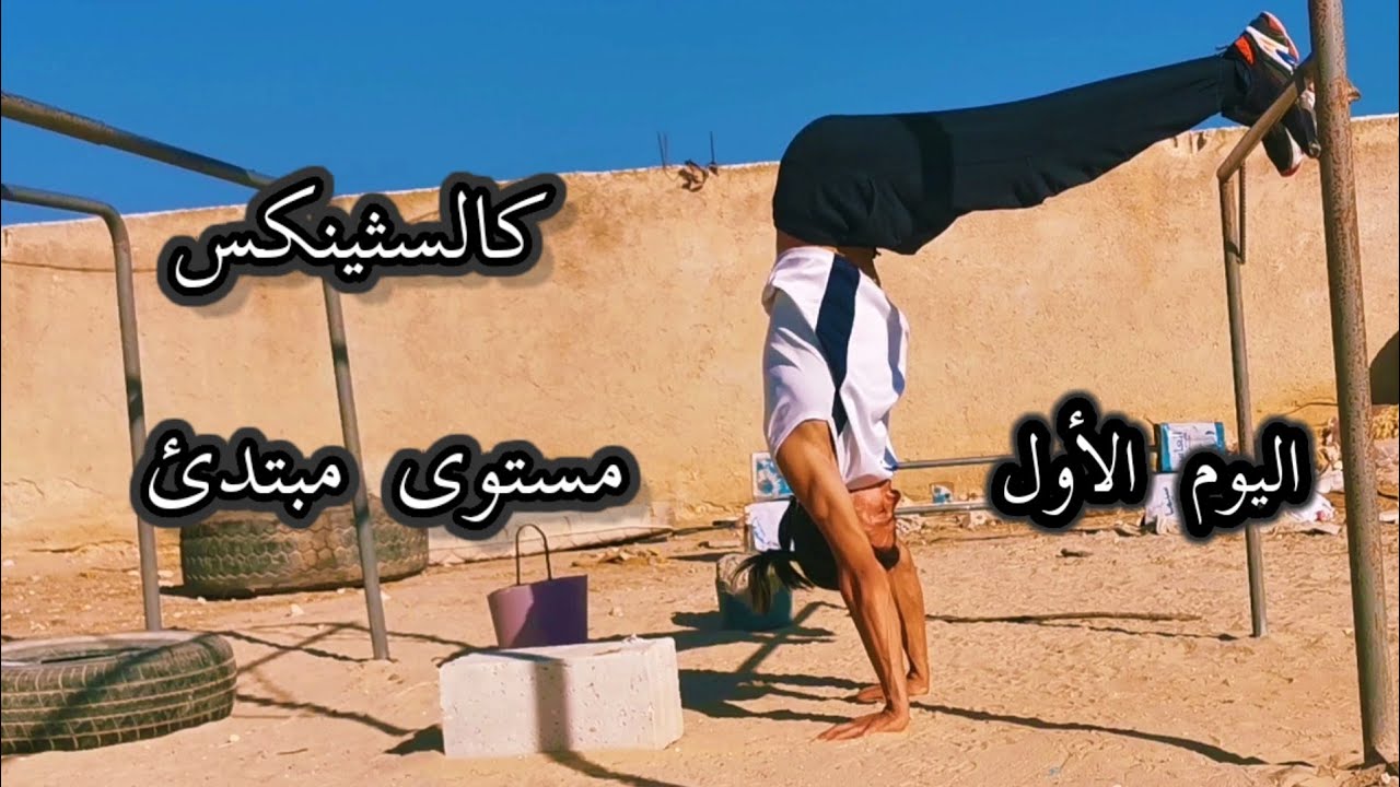 Calisthenics Training For Beginners || 1st Day  كالسثينكس للمبتدئين || اليوم الأول