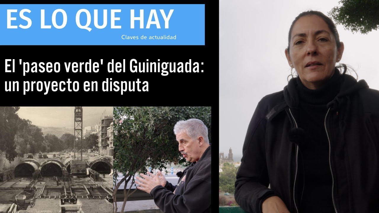 El 'paseo verde' del Guiniguada: un proyecto en disputa