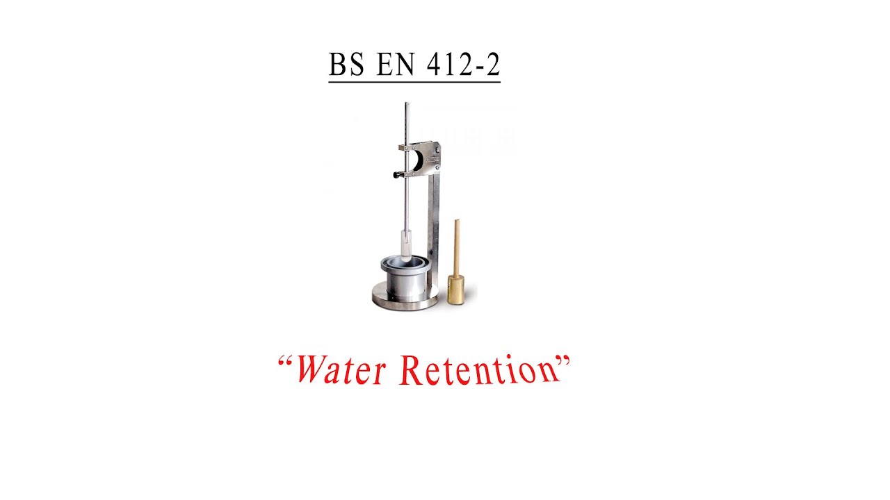 Water Retention of Cement (BS EN 413-2)