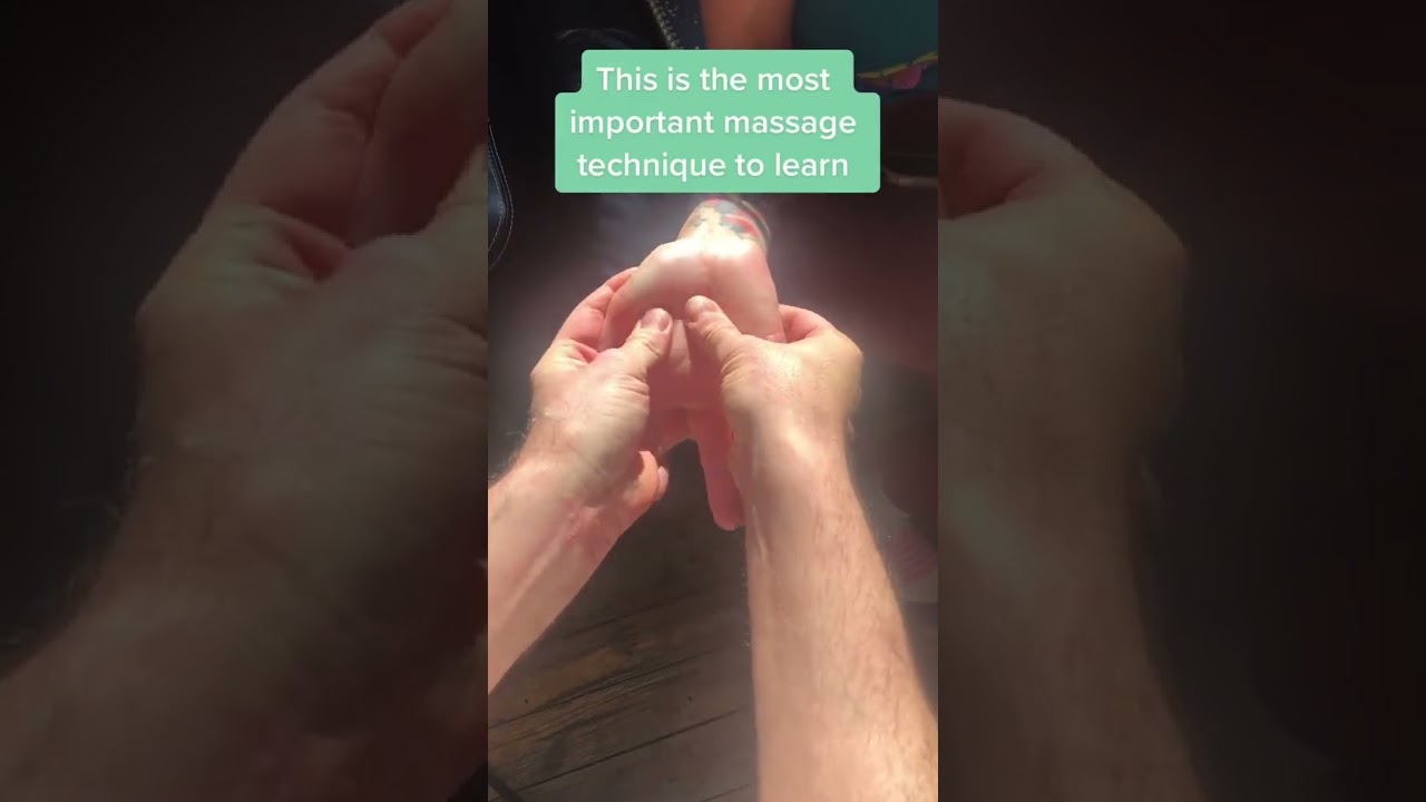 The MOST IMPORTANT massage technique to learn! 