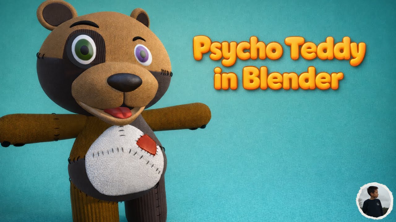 Psycho Teddy Shattered and Rebuilt 😱 Creepy 3D Animation