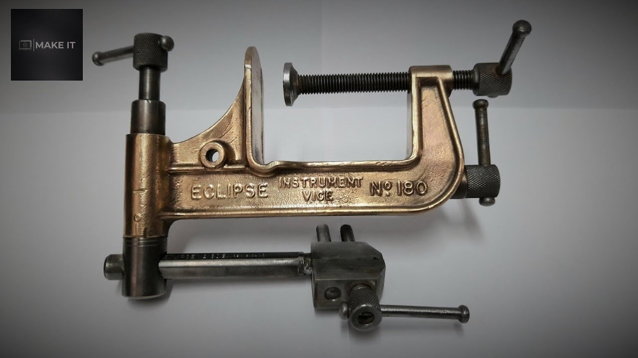 RESTORING a RARE ANTIQUE instrument vice