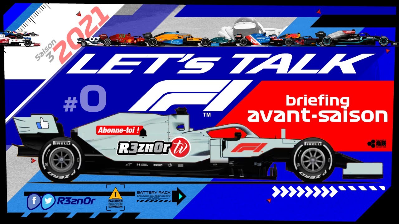 FORMULE 1 : Brief avant saison 2021 - #0