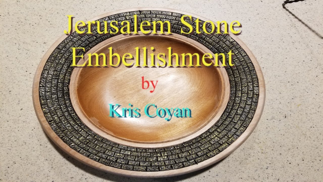 Jerusalem Stone Embellishment  by Kris Coyan