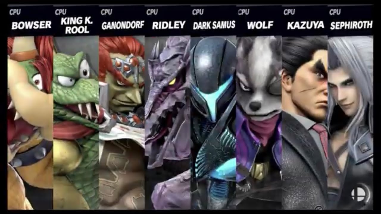 Super Smash Bros. Ultimate - Villains