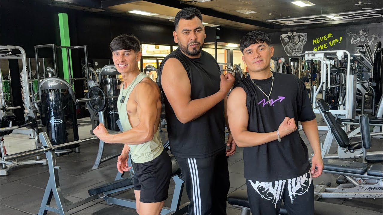 Un día de entrenamiento con mis gym bros 💪💪