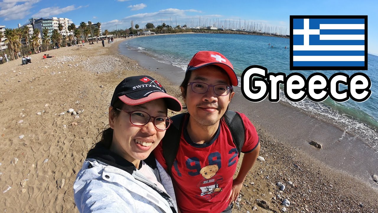 เดินเลียบชายฝั่ง นอกเมืองเอเธนส์ 🇬🇷 เล่นน้ำได้ ไปกลับง่าย | Athens, Greece | GoNoGuide Go ep.264