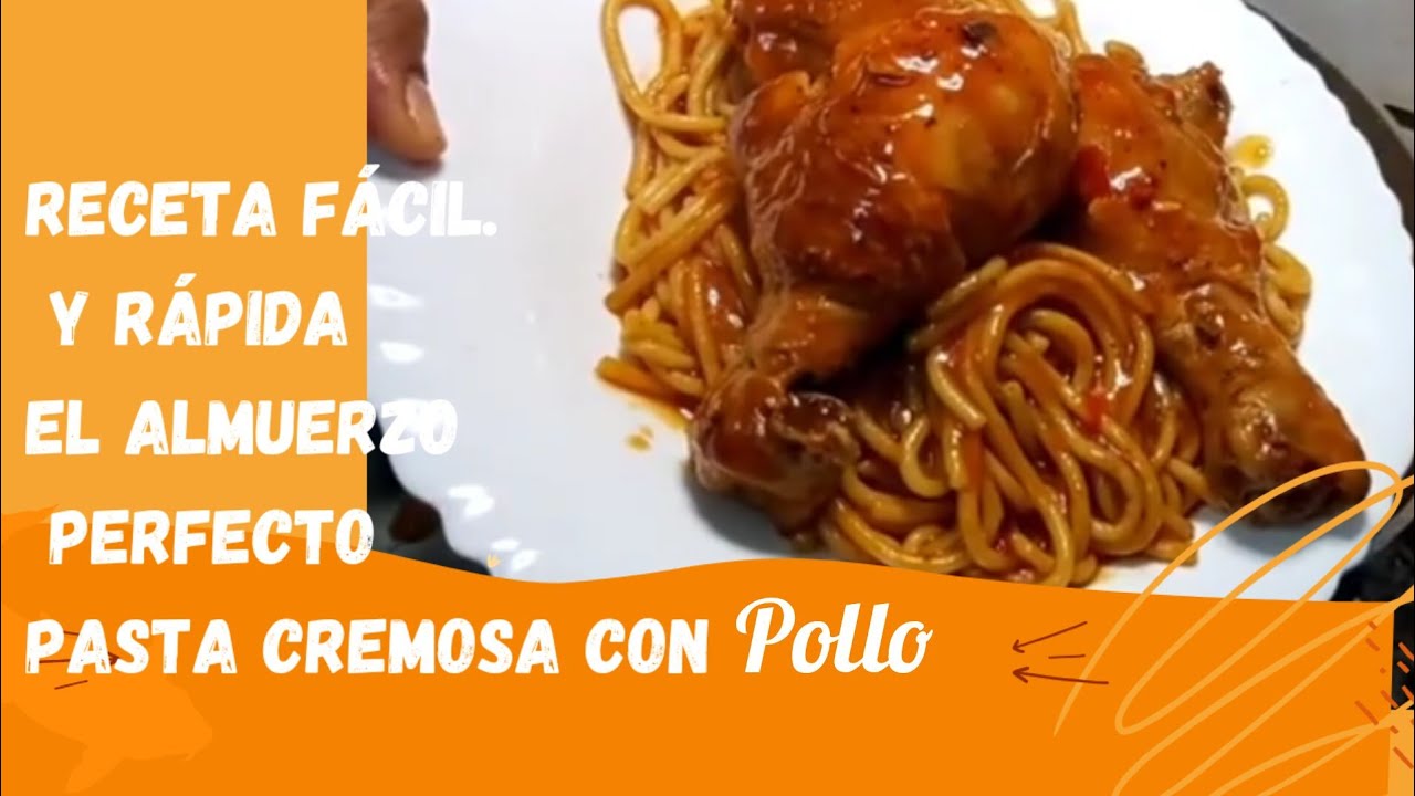 La Mejor Pasta Con Pollo En Minutos Y ¡SIN manchar!