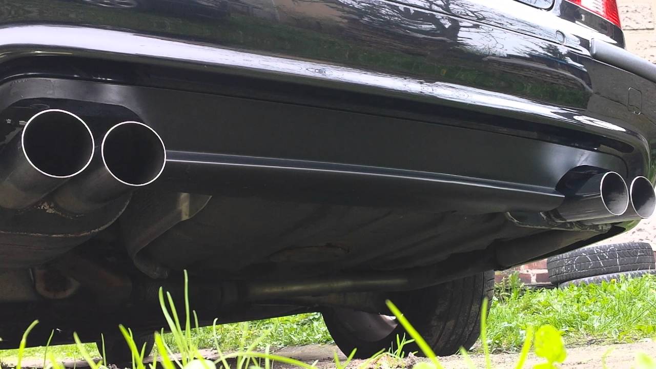 BMW E39 540i Eisenmann Exhaust Sound + Magnaflow Cat Converters