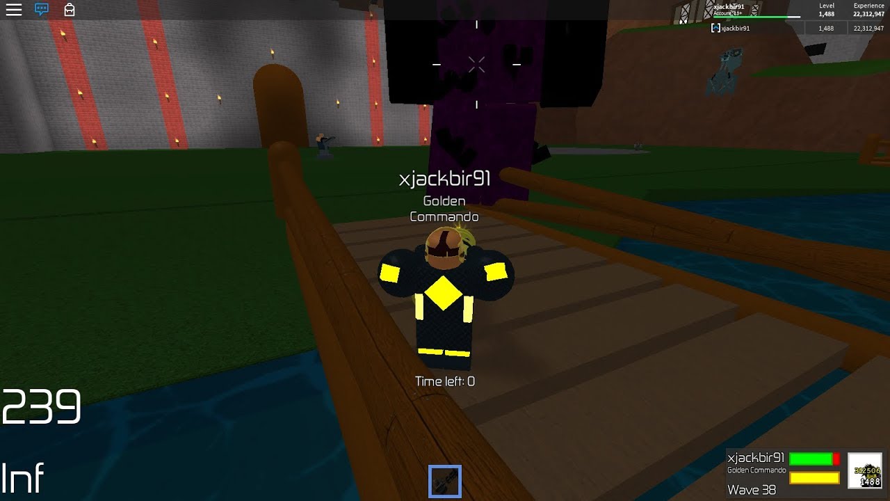 Tower Battles Battlefront- Nerfed Golden Commando Showcase