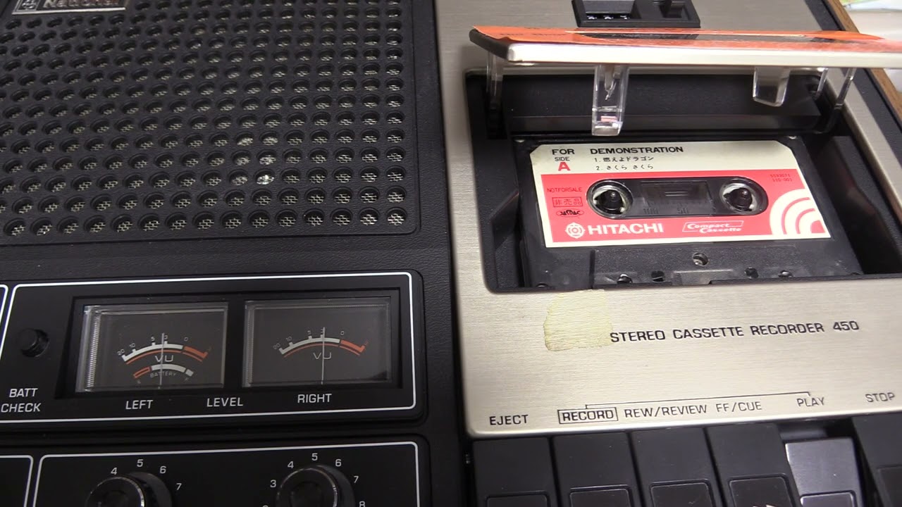ﾃﾞﾓﾝｽﾄﾚｰｼｮﾝﾃｰﾌﾟ 日立 1976年
