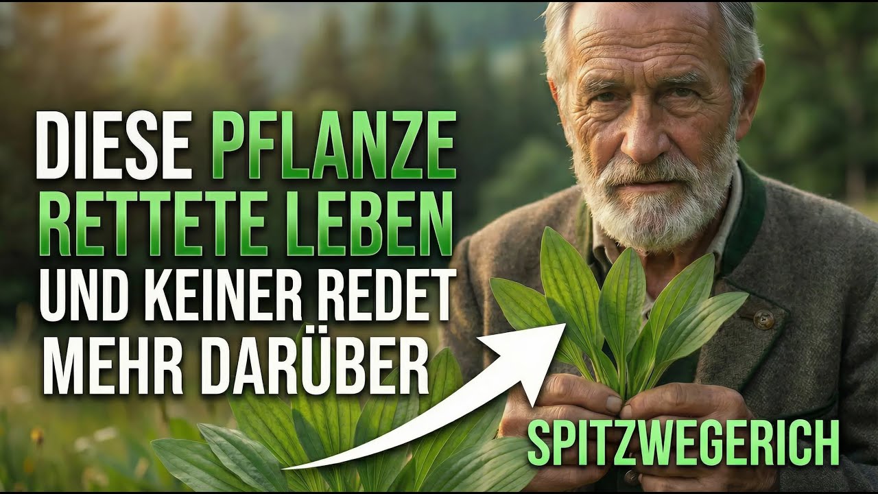 Diese Pflanze rettete Leben und keiner redet mehr dar&uuml;ber: Der Spitzwegerich