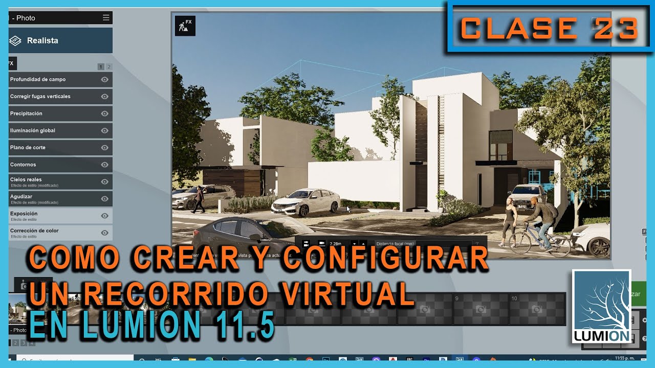 RECORRIDO VIRTUAL EN MENOS DE 20 MINUTOS CON LUMION 11.5