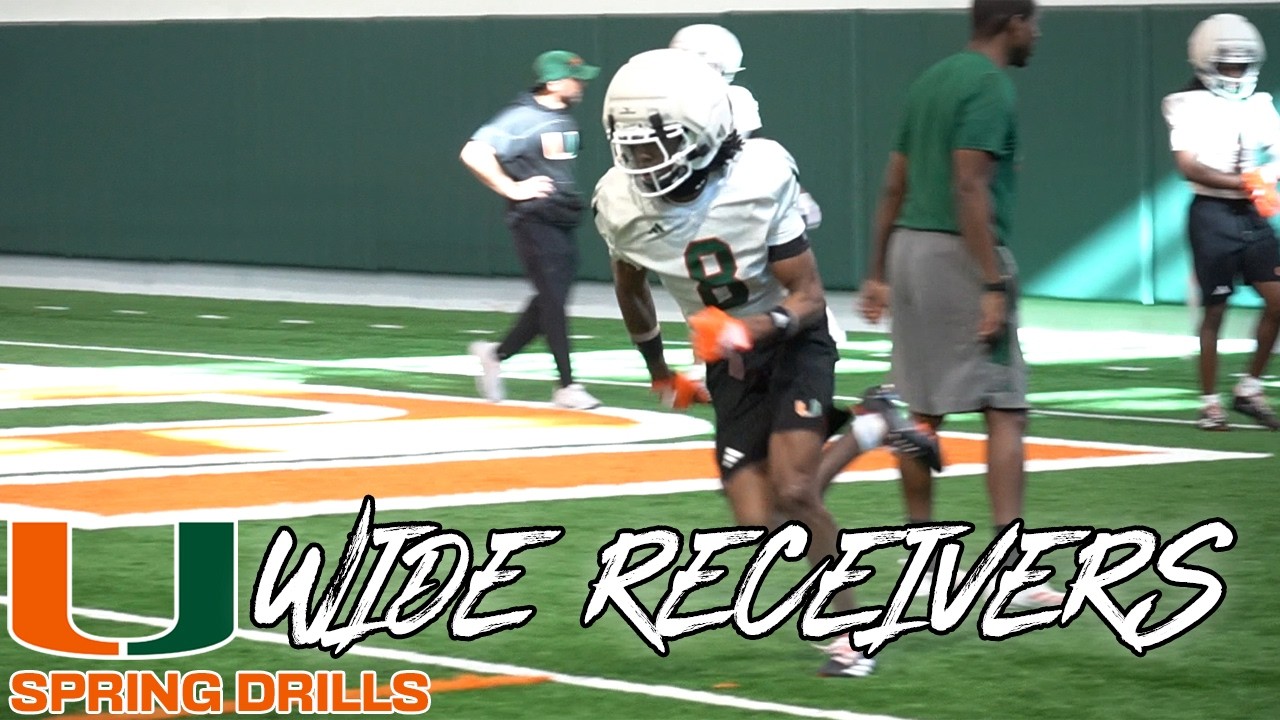 Malachi Toney & NEW Wide Receivers in Spring Practice Drills🏈Cam Vaughn, Cooper Barkate & Freshmen
