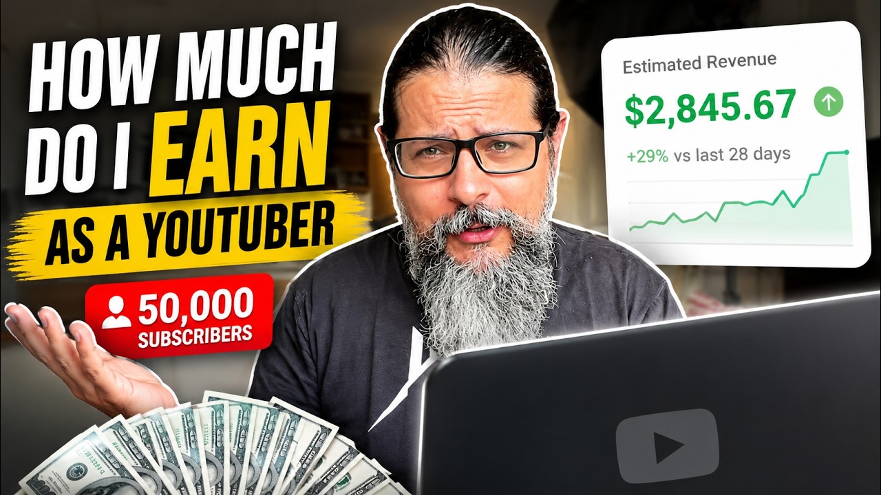 Сколько я зарабатываю на YouTube с 50 000 подписчиков? Реальные цифры!