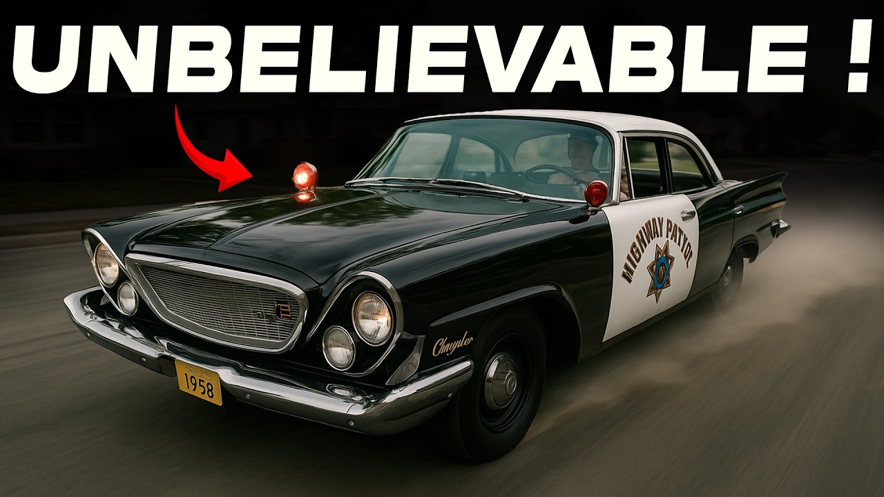 Vintage Police Vehicles Still In Service