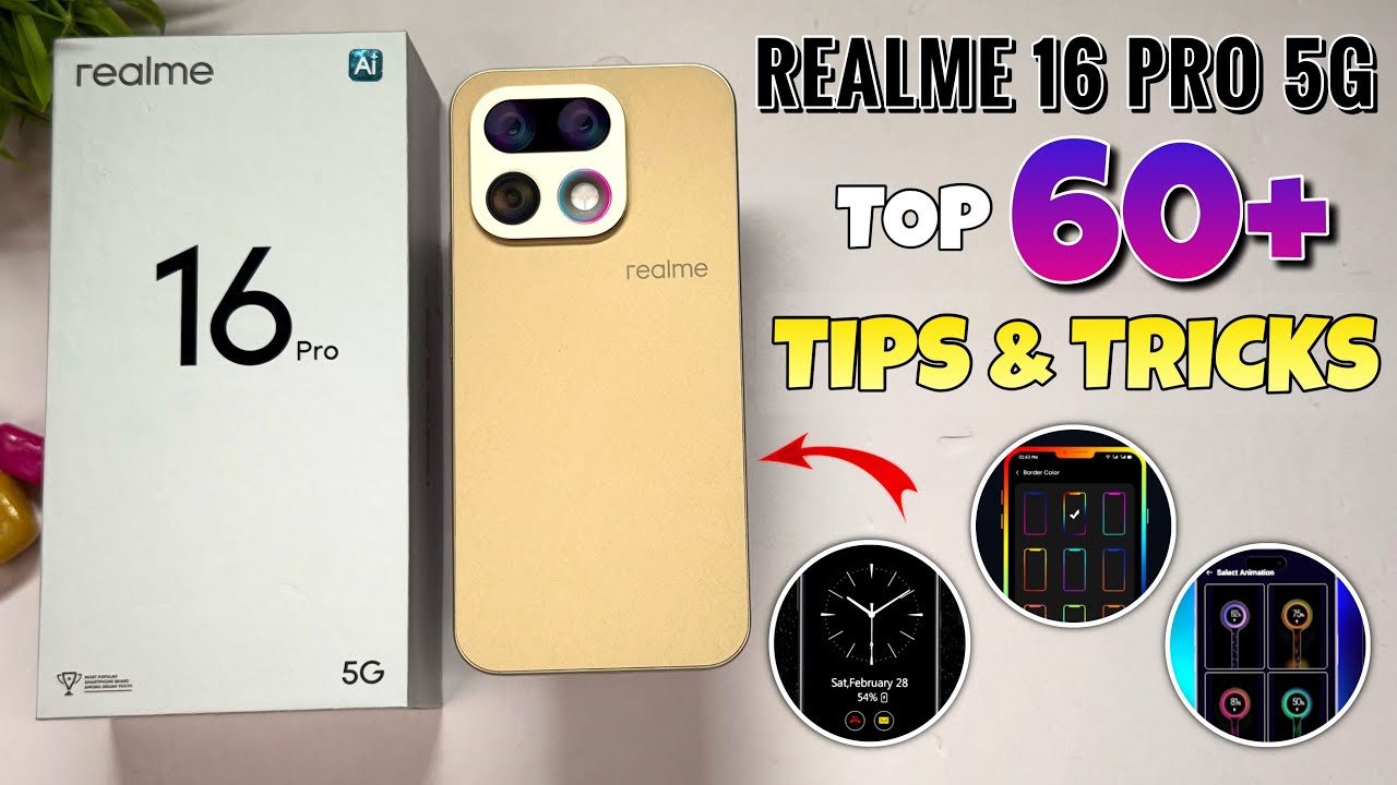 Realme 16 Pro 5G Top 60+++ Tips And Tricks | Realme 16 Pro Hidden Features | Realme 16 Pro 5G