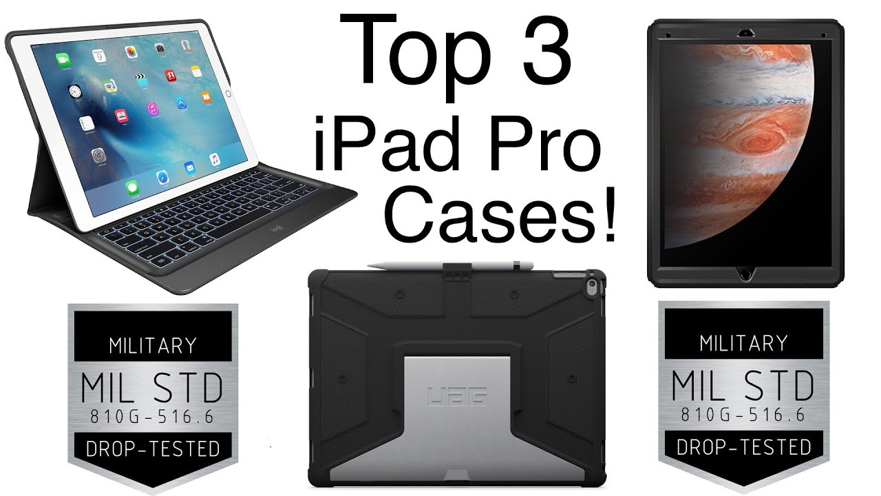 Top 3 iPad Pro Cases!