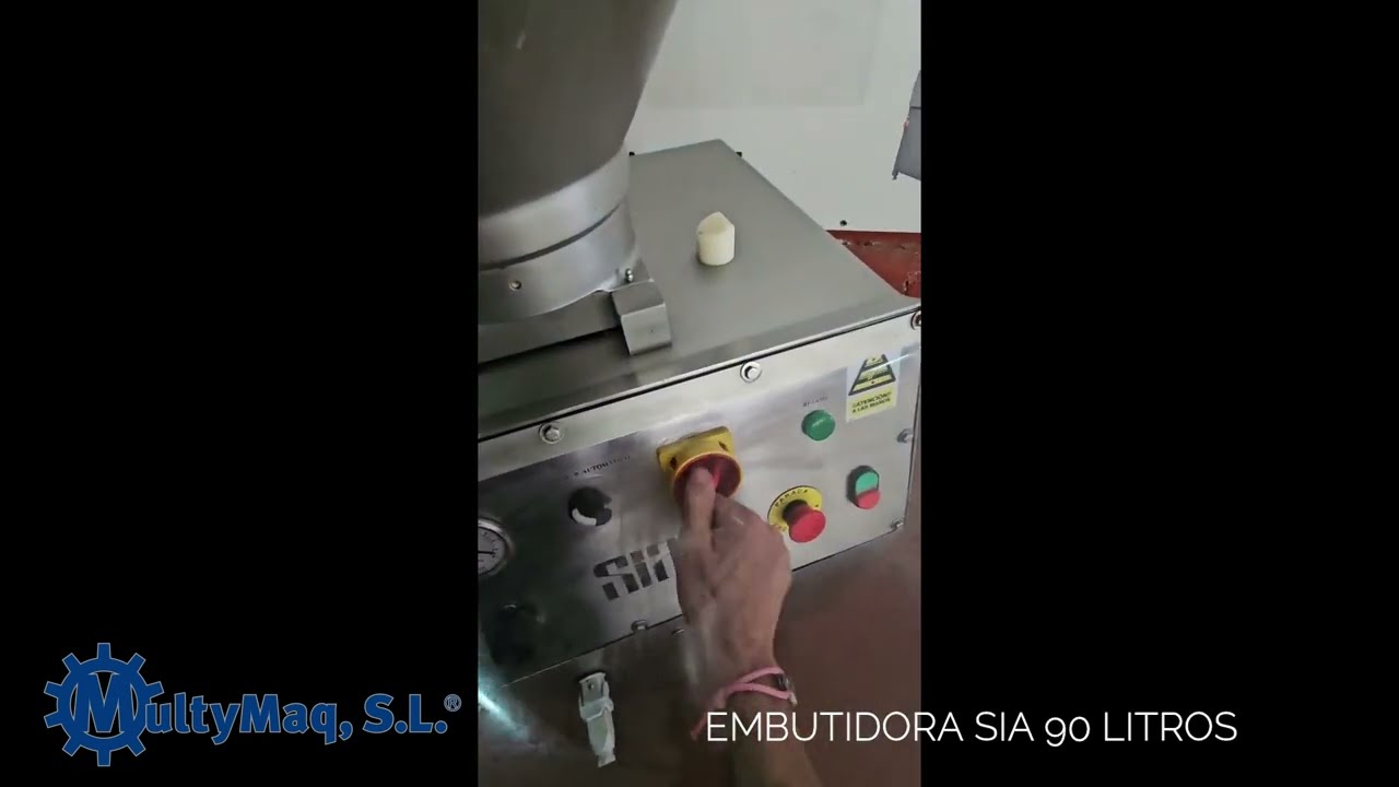 EMBUTIDORA SIA 90 LITROS - MULTYMAQ MAQUINARIA S.L
