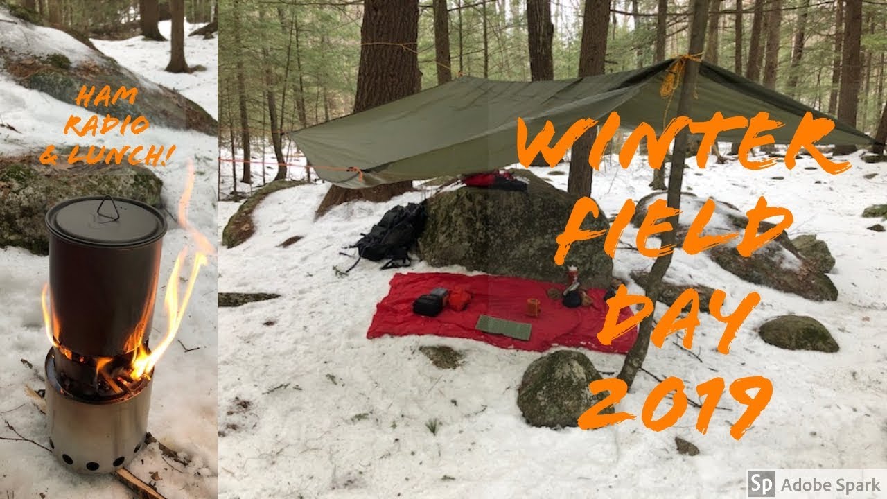 Winter Field Day 2019--Amateur Radio and Lunch In The Snow